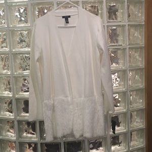 NEW NEVER WORN Alfani duster sweater jacket/coat